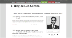 Desktop Screenshot of luiscazorla.com